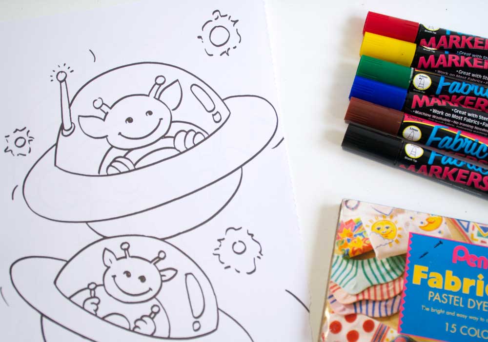 Colouring book softie how to make
