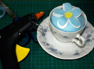 Vintage Teacup Pincushion Tutorial