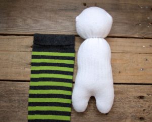 Cute Doll Made from Socks