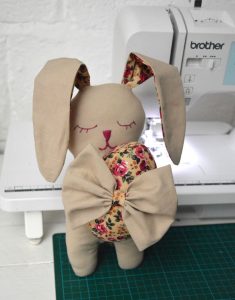 Snuggle Bunny and Fabric Easter Egg
