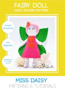 Fairy Doll hand sewing pattern