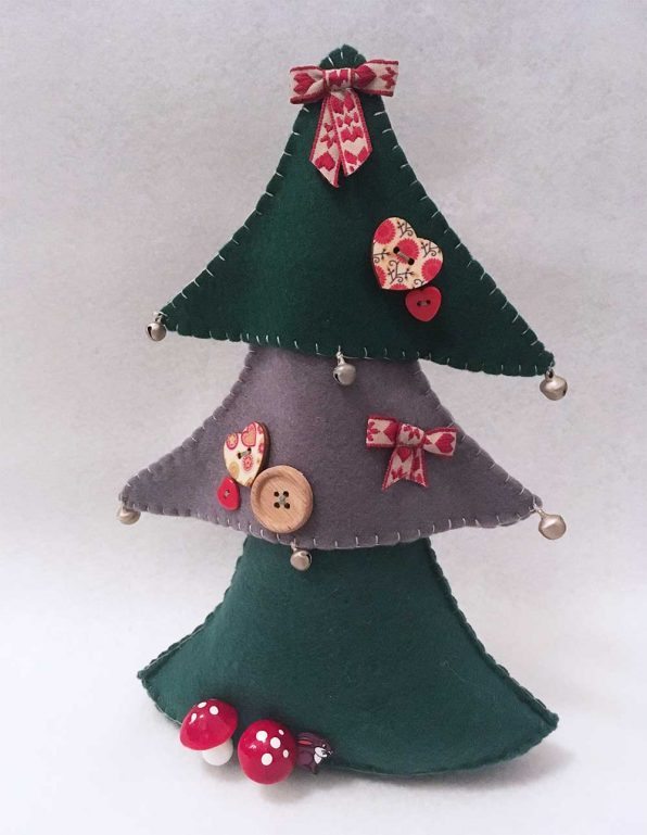 Layered Christmas Tree Sewing Pattern Free