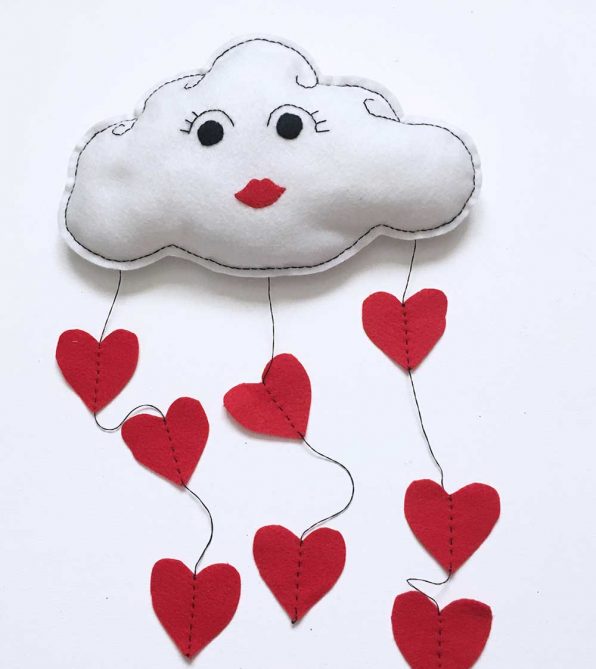 Love Cloud Mobile Sewing Pattern