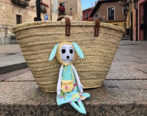 Susu Bunny Doll on vacation in Leon Spain