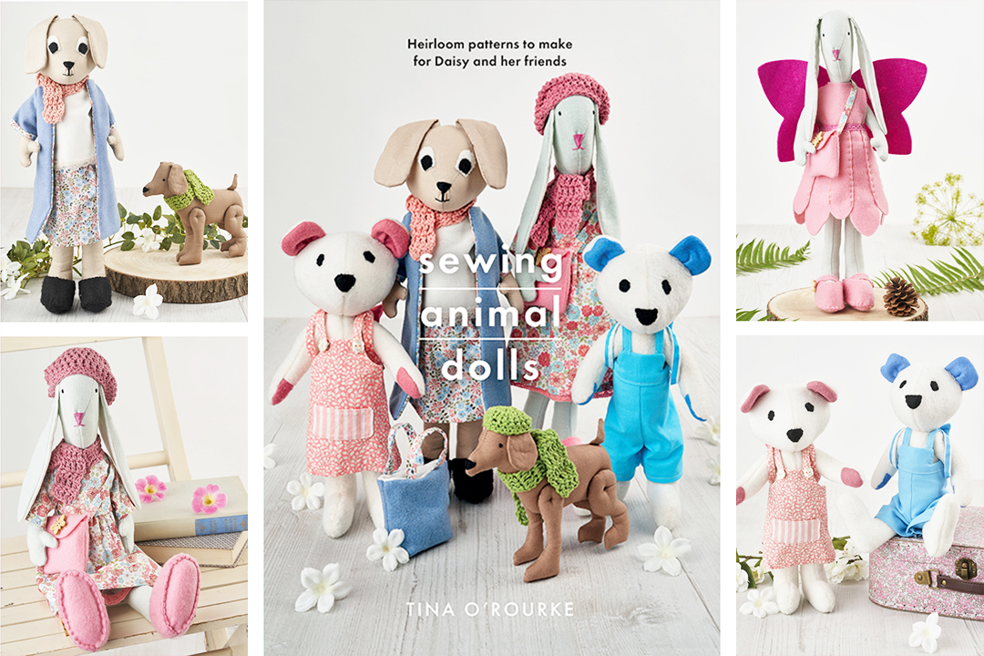 Sewing Animal Dolls Book - Miss Daisy Patterns