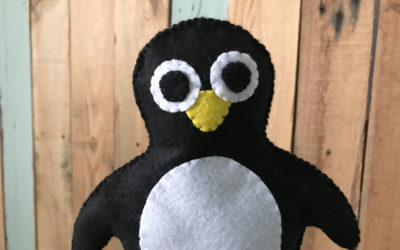 Happy Penguin – free sewing pattern