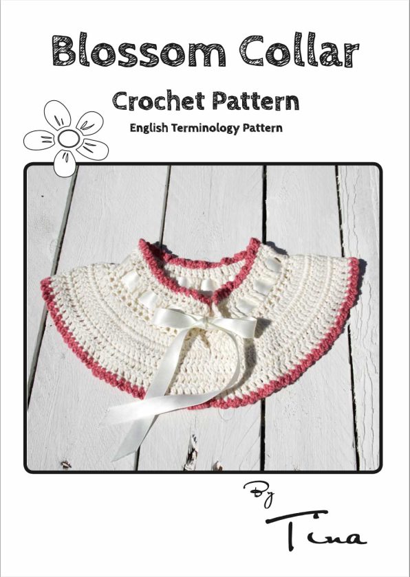 Crochet Pattern Collar and Cuff Bundle (English Terminology) - Image 2